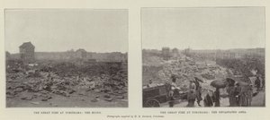 Il grande incendio a Yokohama da English Photographer