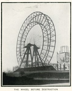 La Grande Ruota a Earls Court, Londra; da The Sphere, 13 aprile 1907 da English Photographer
