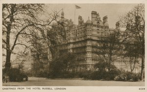 The Hotel Russell, Londra da English Photographer