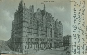 The Hotel Russell, Londra da English Photographer