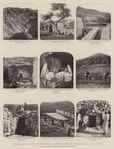 La visita del Kaiser in Terra Santa, scene di interesse sul suo percorso da English Photographer