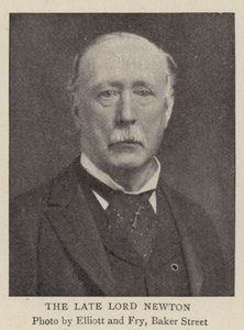 Il defunto Lord Newton da English Photographer