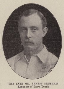 Il defunto Mr Ernest Renshaw da English Photographer
