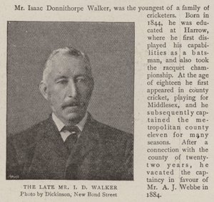 Il defunto signor I D Walker da English Photographer