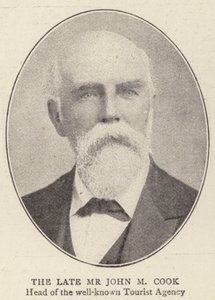 Il defunto Mr. John M. Cook da English Photographer