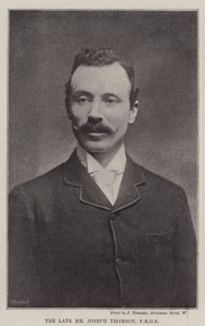 Il Defunto Signor Joseph Thomson, FRGS da English Photographer