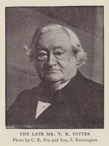 Il defunto signor T B Potter da English Photographer