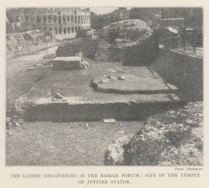 Le ultime scoperte nel Foro Romano, sito del Tempio di Giove Statore da English Photographer