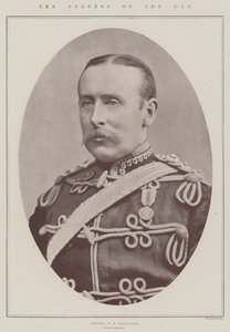 I leader del CIV, colonnello W H Mackinnon, colonnello comandante da English Photographer