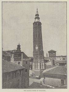 La torre pendente di Saragozza da English Photographer