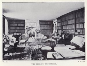 La biblioteca, Elderfield da English Photographer
