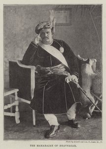 Il Maharajah di Bhavnagar da English Photographer