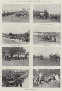 Le manovre militari nel Wiltshire e nel Dorset da English Photographer