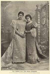 Le signorine Lily e Hilda Hanbury