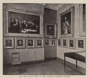 La nuova sala artica nella National Portrait Gallery da English Photographer