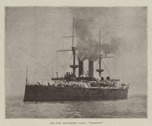 La nuova corazzata, HMS Revenge da English Photographer