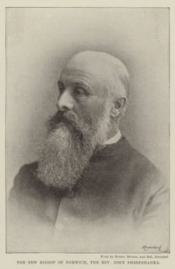 Il nuovo Vescovo di Norwich, il Reverendo John Sheepshanks
