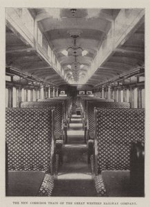 Il nuovo treno corridoio della Great Western Railway Company da English Photographer