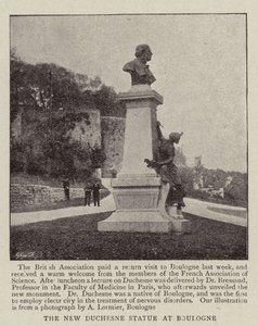 La Nuova Statua di Duchesne a Boulogne da English Photographer