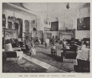 Il nuovo Empire Hotel a Buxton, il salone da English Photographer