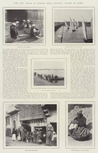 La nuova epoca nella storia di Padre Niles, scene al Cairo da English Photographer