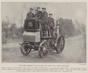 Il nuovo motore antincendio della brigata dei vigili del fuoco di LCC da English Photographer