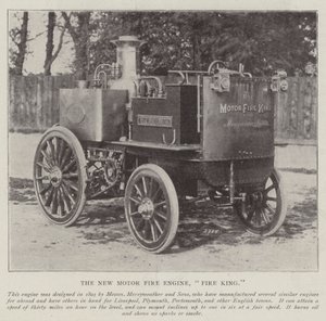 Il nuovo motore antincendio, Fire King da English Photographer