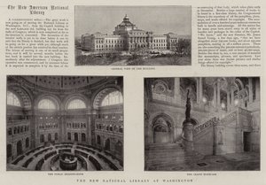 La nuova Biblioteca Nazionale a Washington da English Photographer