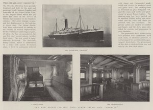 Il nuovo piroscafo gemello Orient-Pacific Orontes da English Photographer