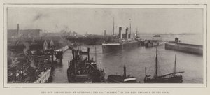 Il nuovo bacino di Sandon a Liverpool, la SS Oceanic nell