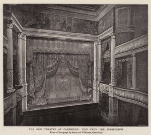 Il nuovo teatro a Cambridge, vista dall