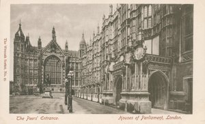 Ingresso dei Pari, Palazzo del Parlamento, Londra