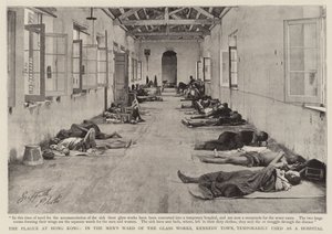 La peste a Hong Kong, nel reparto uomini delle vetrerie di Kennedy Town, temporaneamente utilizzato come ospedale da English Photographer