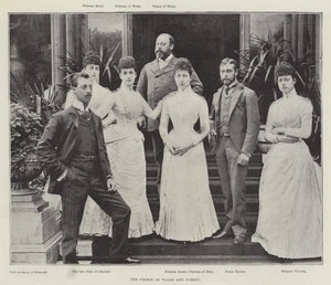Il Principe di Galles e la famiglia