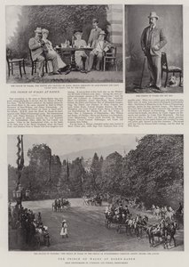 Il principe di Galles a Baden-Baden da English Photographer