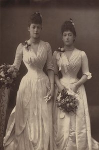 Le Principesse Vittoria e Maud del Galles da English Photographer