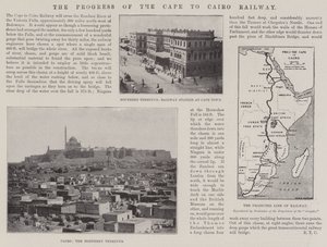 Il progresso della ferrovia da Città del Capo al Cairo da English Photographer