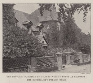 La proposta di acquisto della casa di Gilbert White a Selborne, l