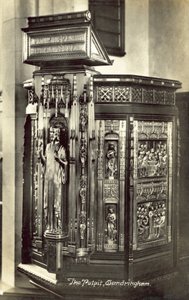 Il Pulpito, Chiesa di Santa Maria Maddalena, Sandringham da English Photographer