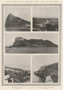 La questione dei lavori di Gibilterra, vedute sulla Rocca