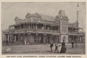Il Rand Club, Johannesburg, dove i leader Uitlander furono arrestati da English Photographer