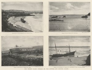 Le Recenti Tempeste, Naufragi sulle Coste della Cornovaglia e del Kent da English Photographer