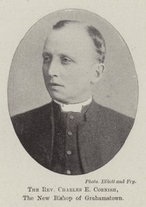 Il reverendo Charles E Cornish, il nuovo vescovo di Grahamstown da English Photographer