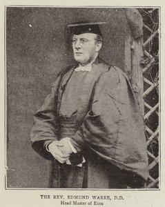 Il Reverendo Edmund Warre, DD da English Photographer