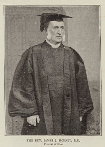 Il Reverendo James J Hornby, DD da English Photographer