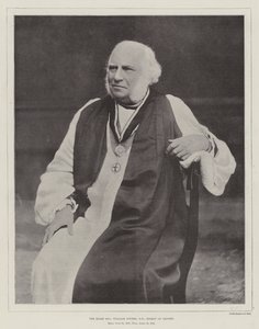 Il reverendo William Stubbs, DD, vescovo di Oxford da English Photographer