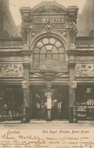 The Royal Arcade, Bond Street da English Photographer