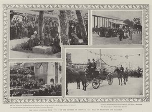 Il tour coloniale reale, il Duca e la Duchessa di Cornovaglia e York a Melbourne e Ballarat da English Photographer