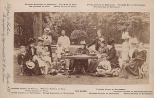 La famiglia reale da English Photographer