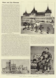 La famiglia reale del Siam